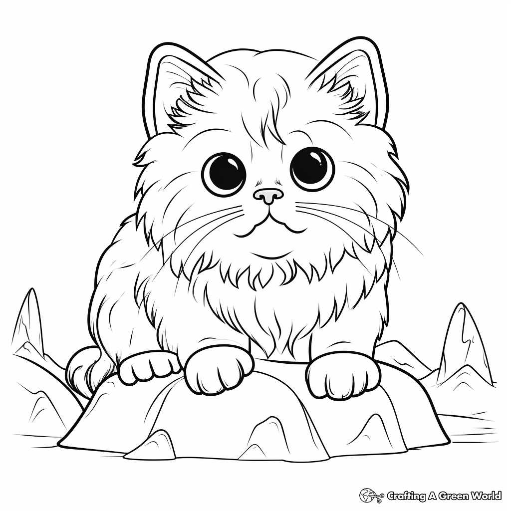 Kitty coloring pages