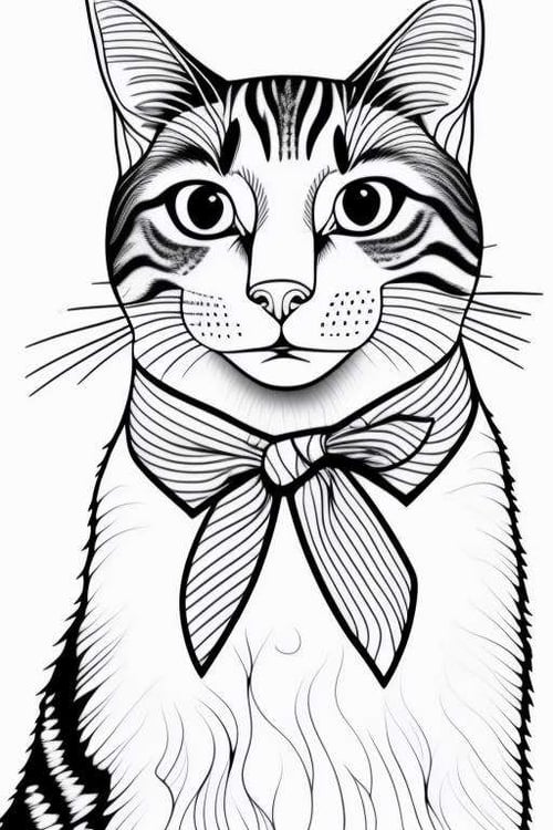 Coloring page diffusion