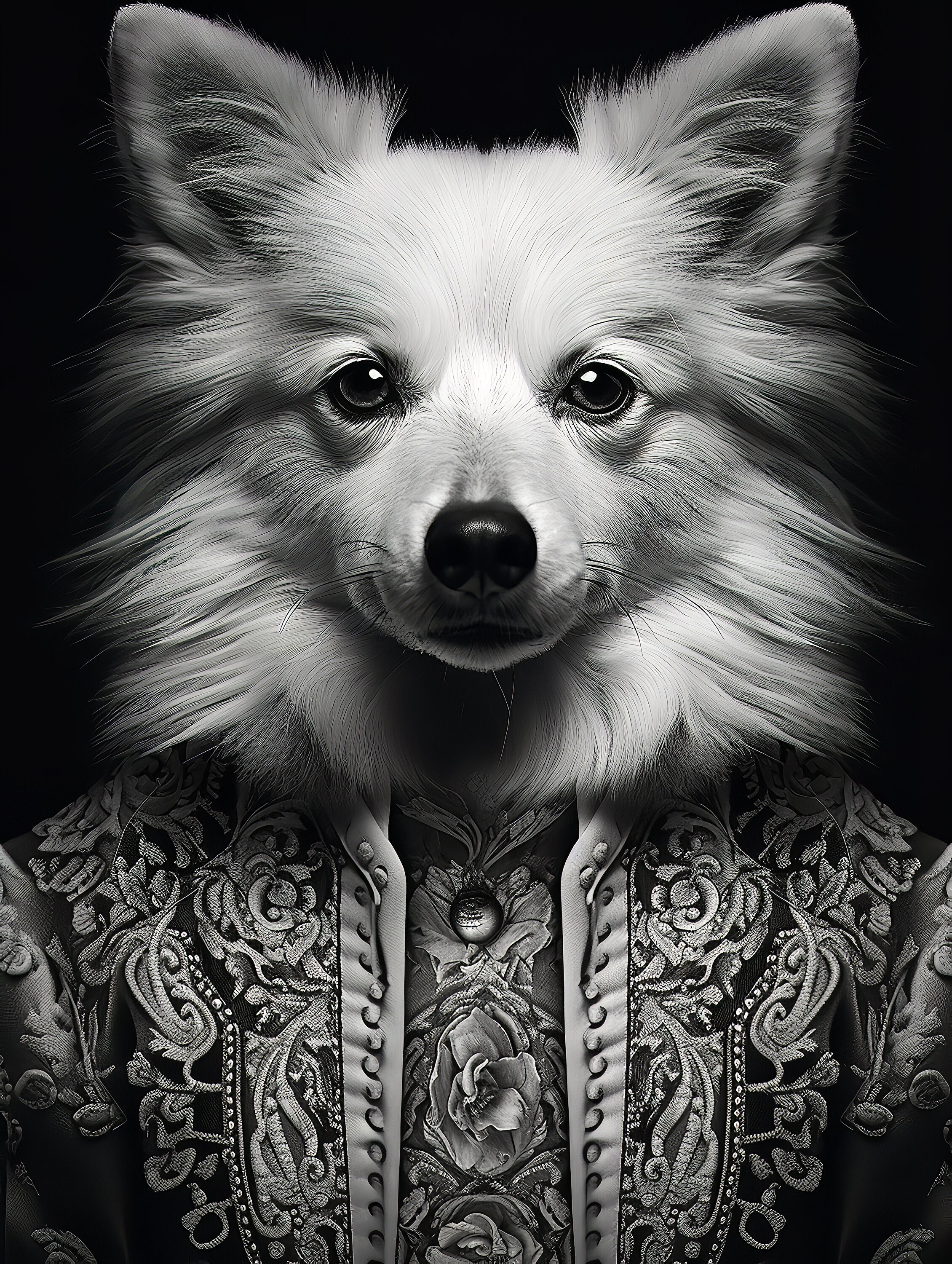 Dogs in tuxedos coloring pages plus tile style posters includes grayscale ultra hd images download for dog lovers