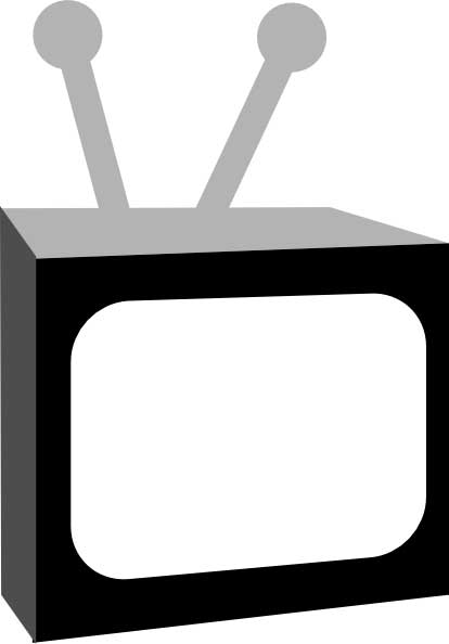 Classic tv loring page for kids