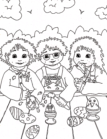 Krazys tots tv coloring pictures page