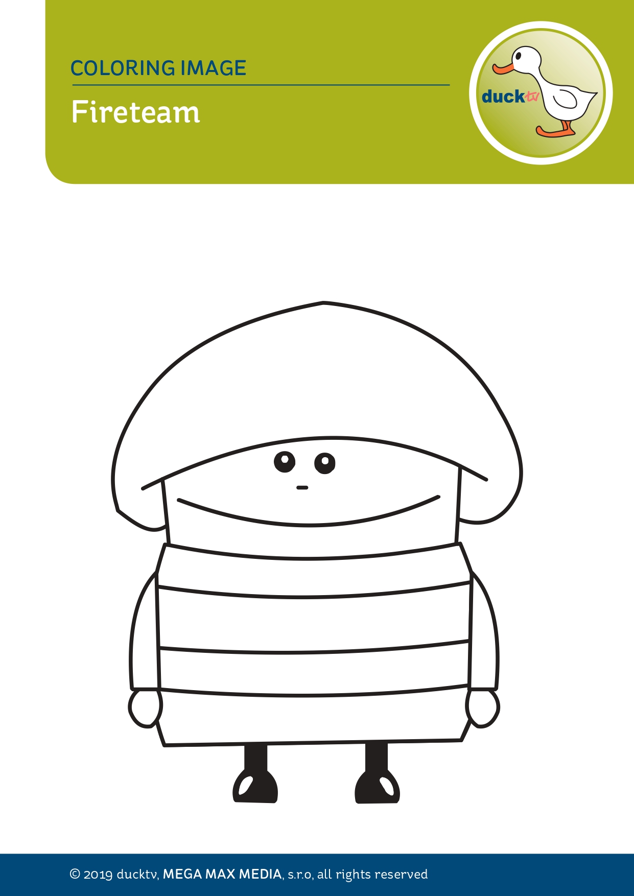 Coloring sheet