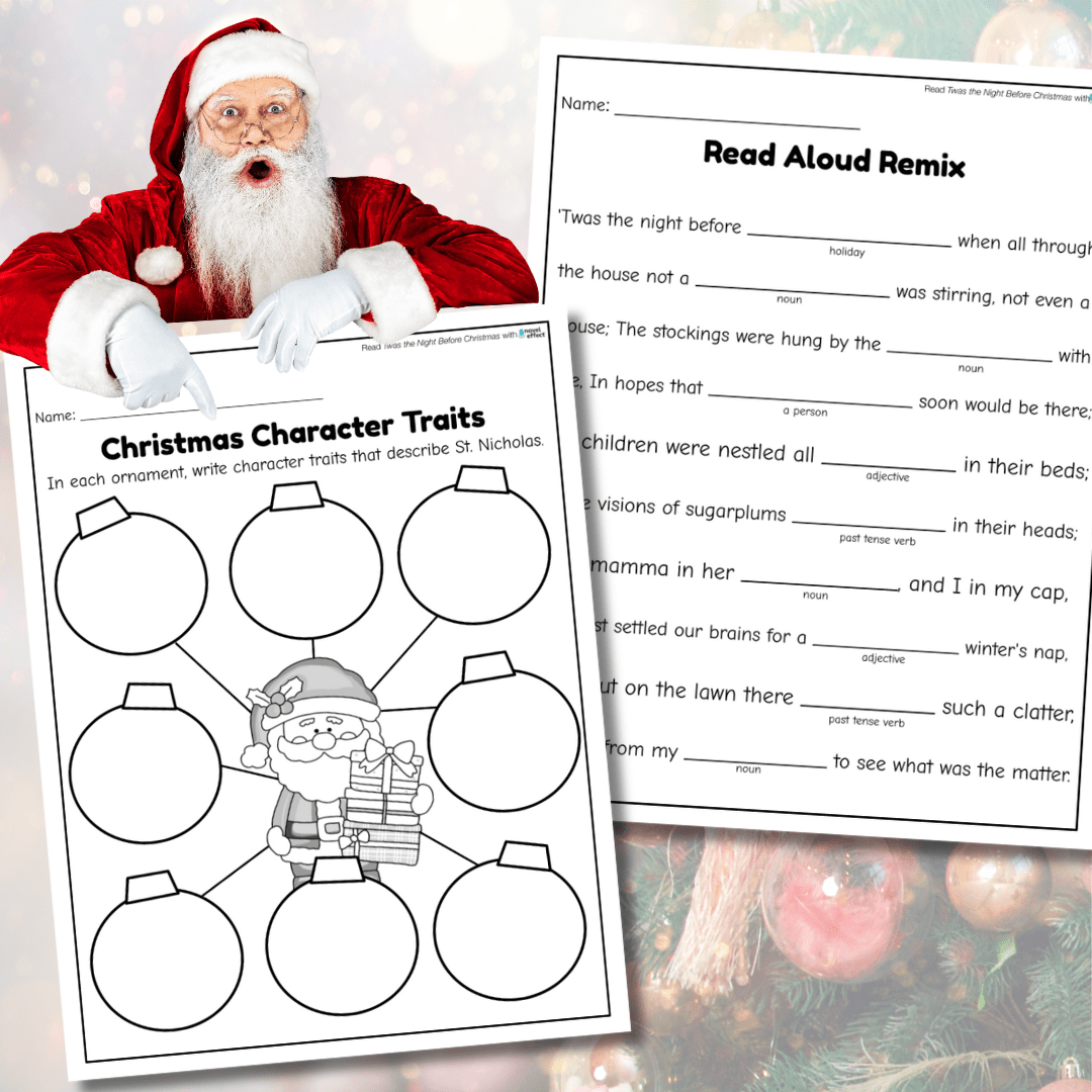 Twas the night before christmas activities