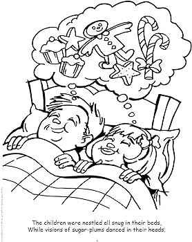 Twas the night before christmas big coloring book x coloringbook coloringbook coloringbook really big coloring books books