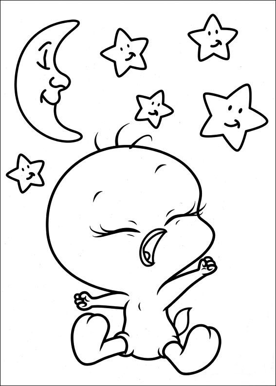 Tweety bird coloring pages pãginas para colorir da disney desenho do piu piu livro de colorir