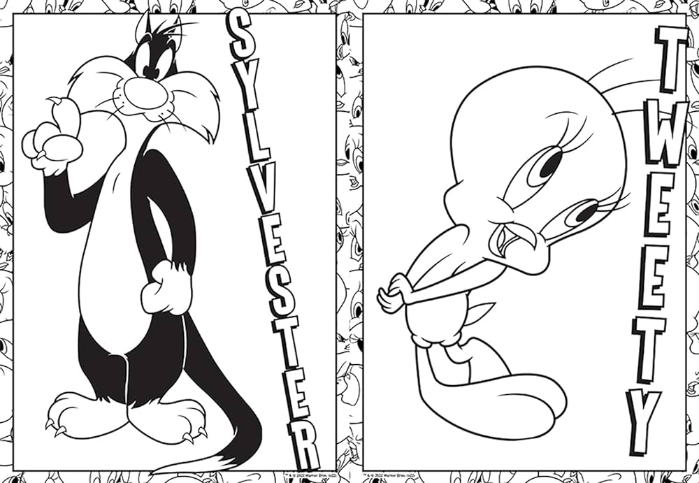 Tweety th anniversary ultimate colouring book unknown author books