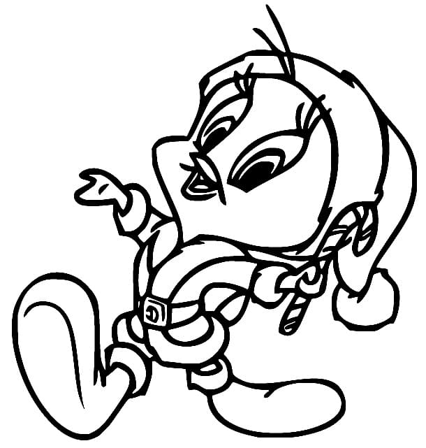 Tweety bird coloring pages