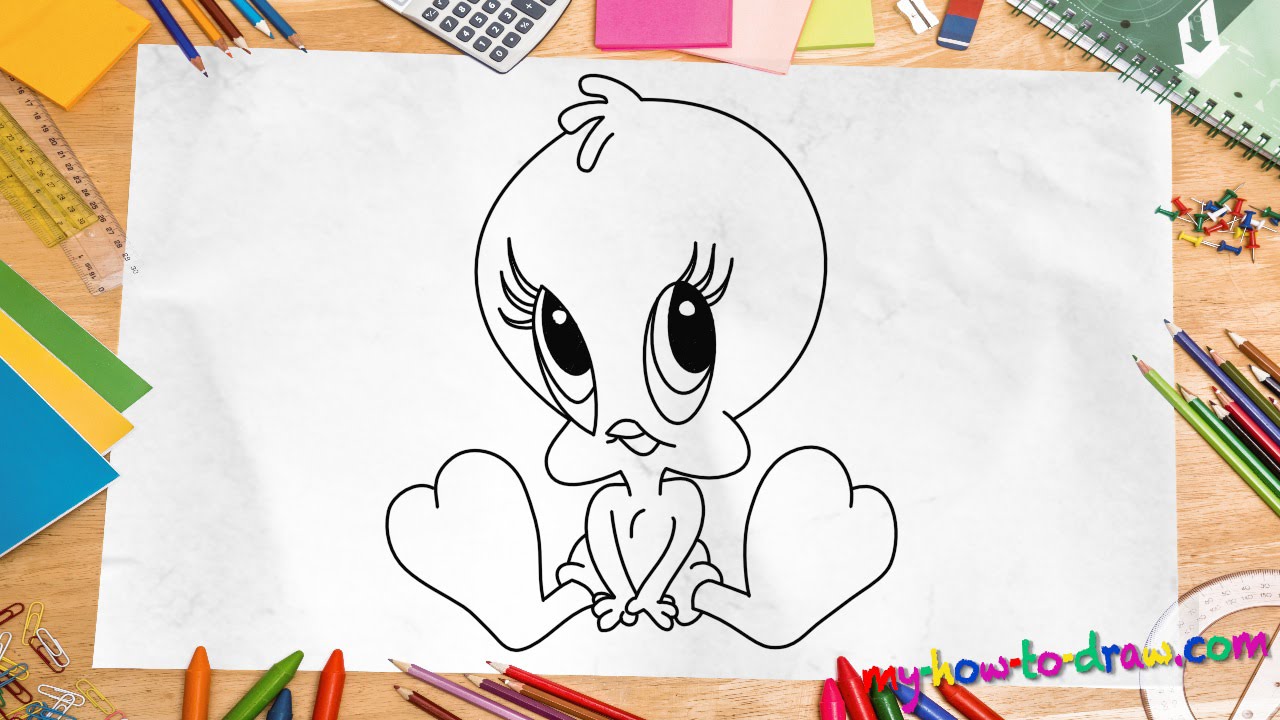 Free tweety bird coloring pages