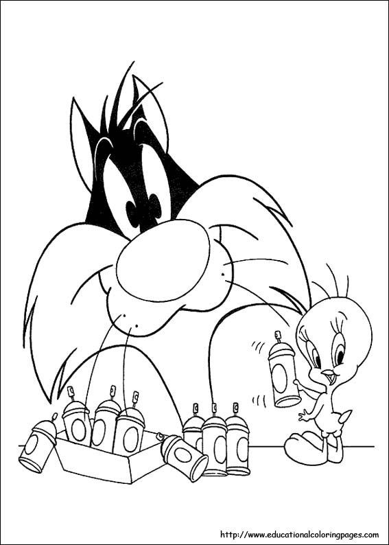 Tweety coloring sheets