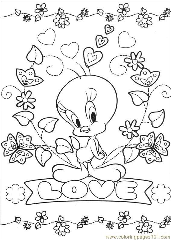 Coloring pages tweety tweety bird free printable coloring page desenho do piu piu pãginas para colorir gratuitas pãginas para colorir natal