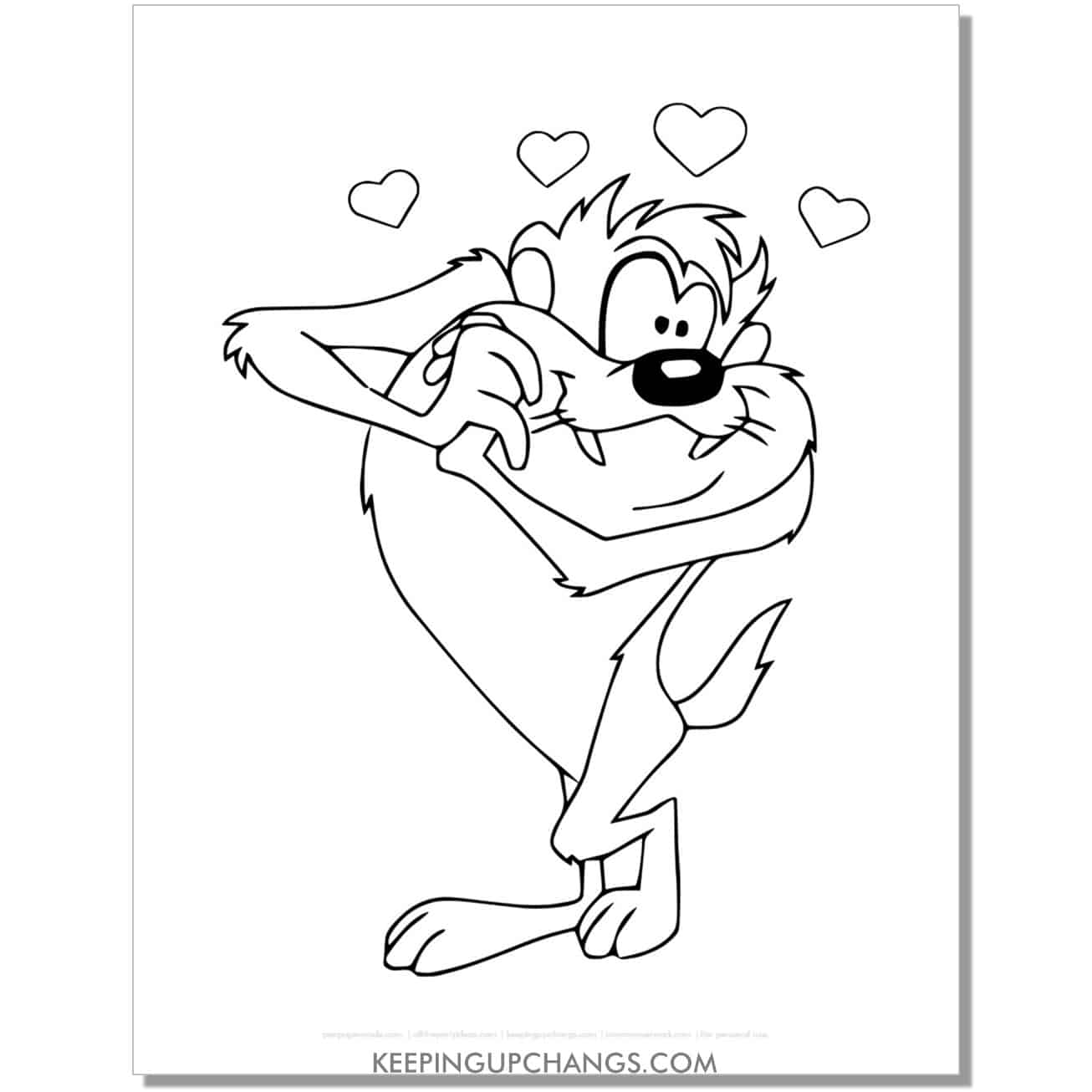Free looney tunes coloring pages sheets popular printables