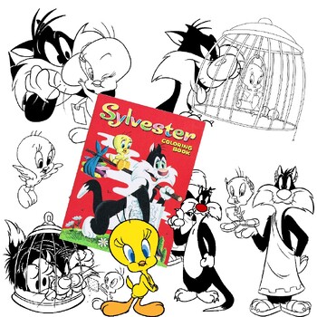 Sylvester coloring pages