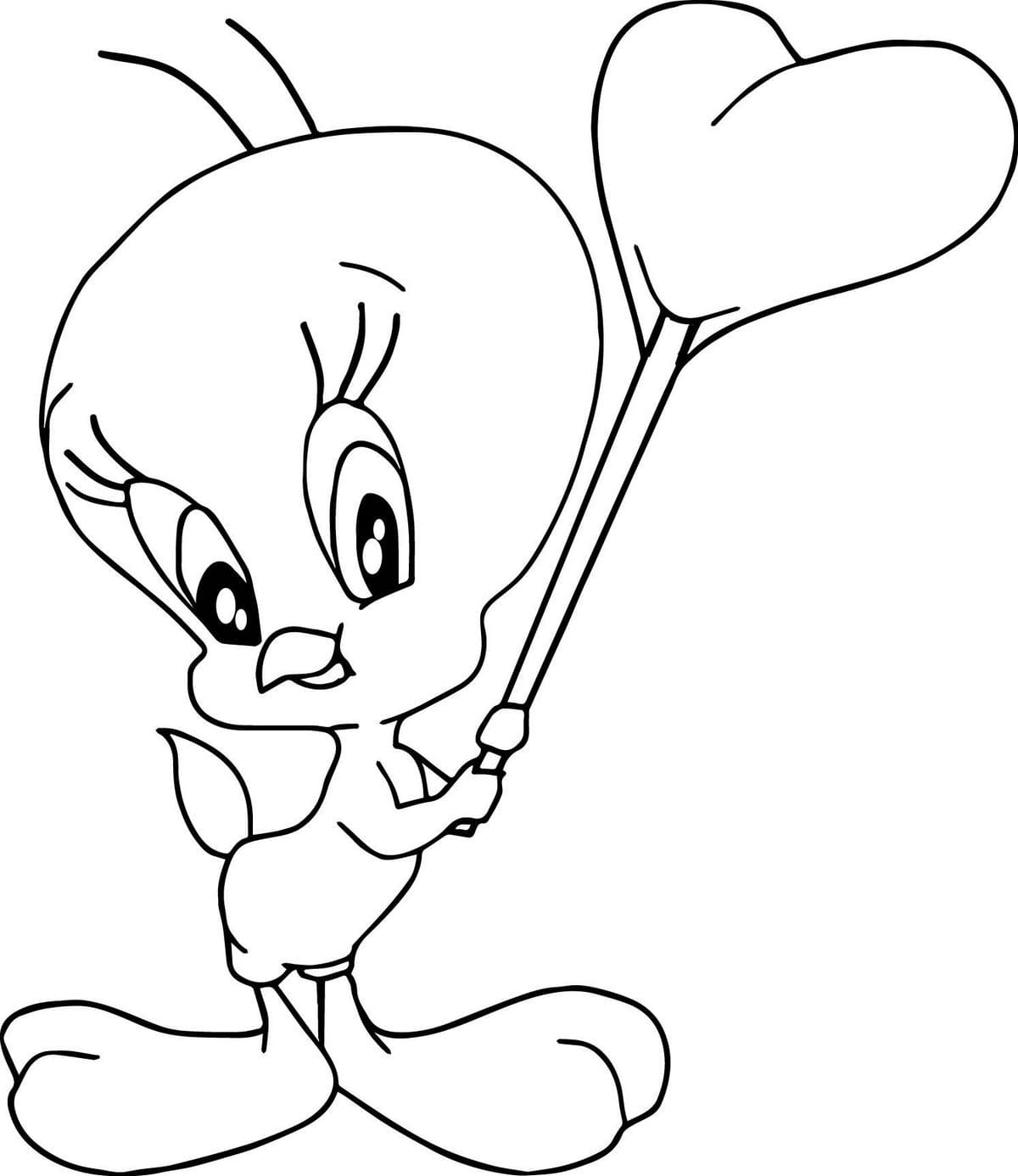 Tweety coloring pages printable coloring pages