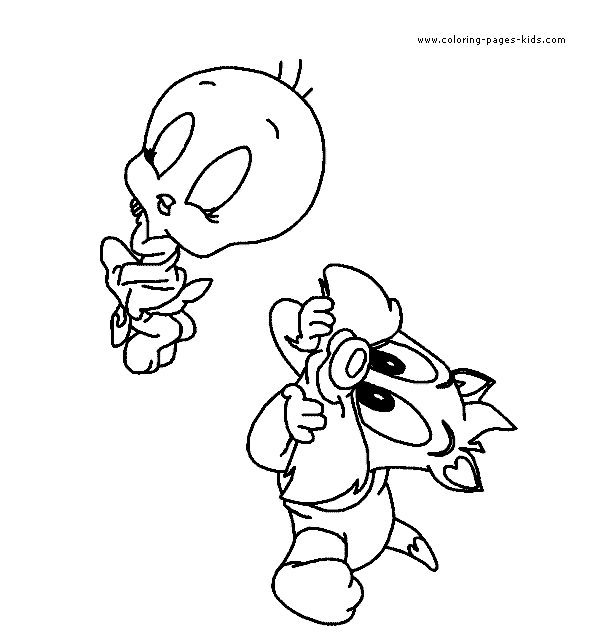 Tweety color page