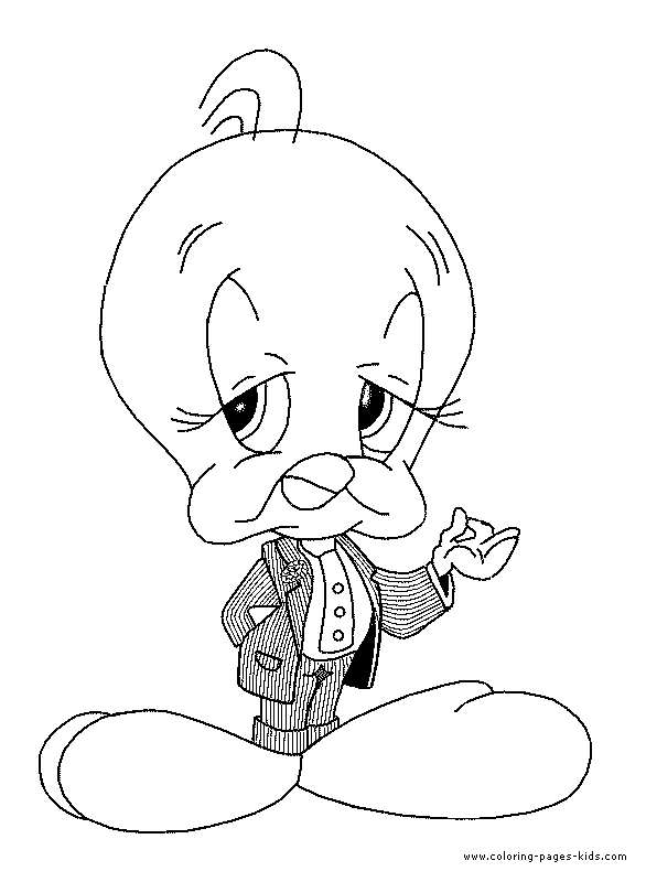 Tweety color page