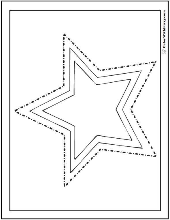 Star coloring pages â customize and print ad