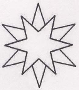 Quilt stencil point star in quilts geometric star stencils