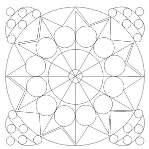 Twelve point star