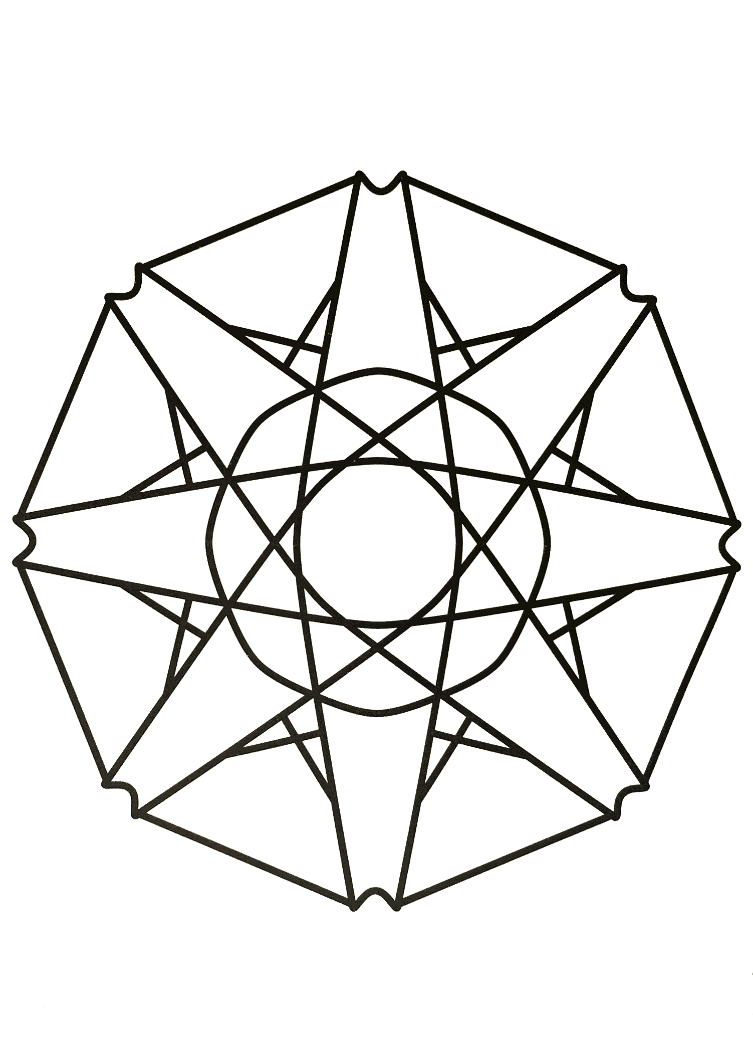 Simple mandala