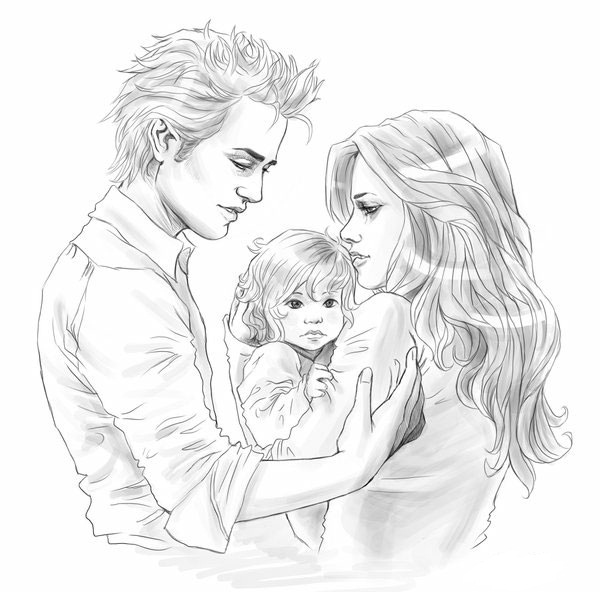Printabletwilight coloring pages