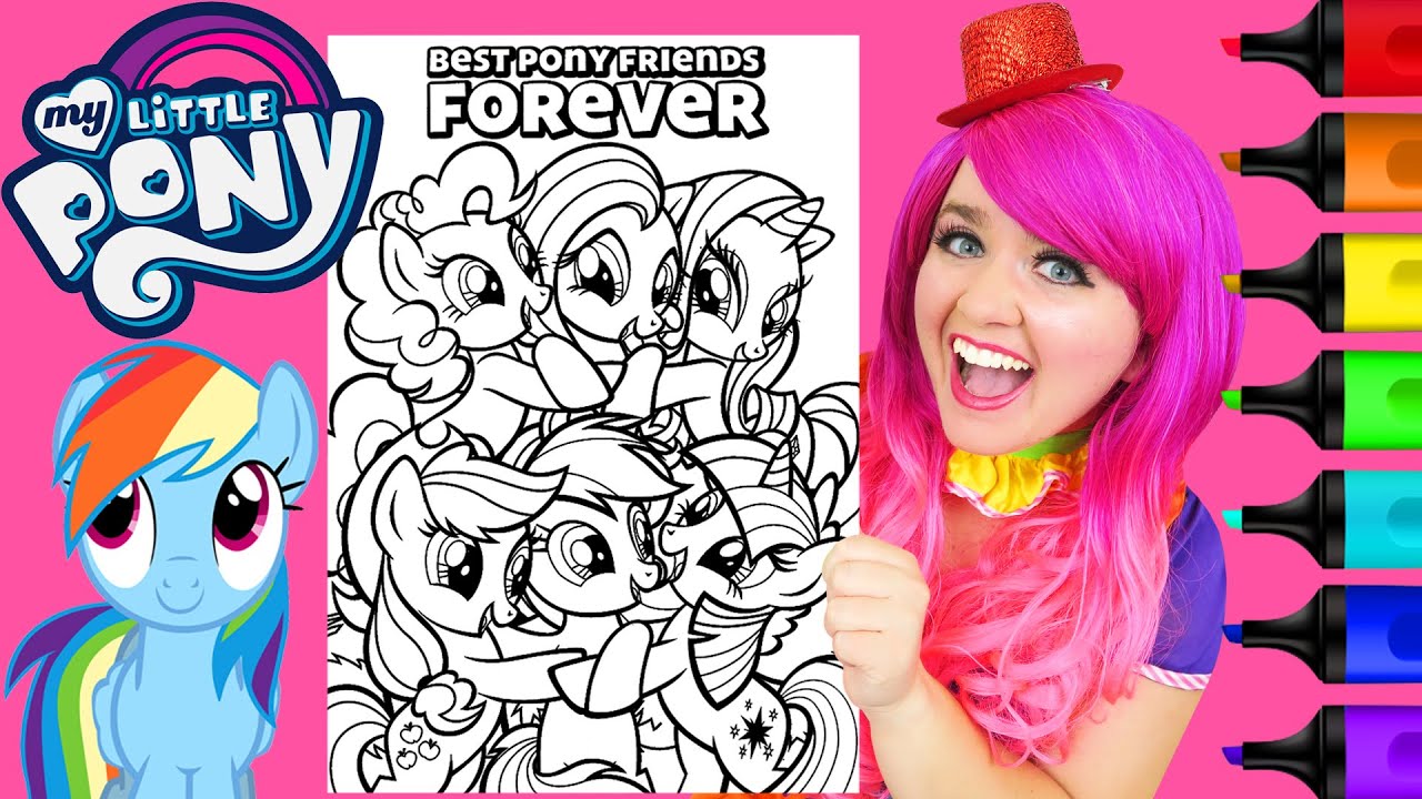 Coloring y little pony ane ponies coloring page prisacolor arkers kii the clown