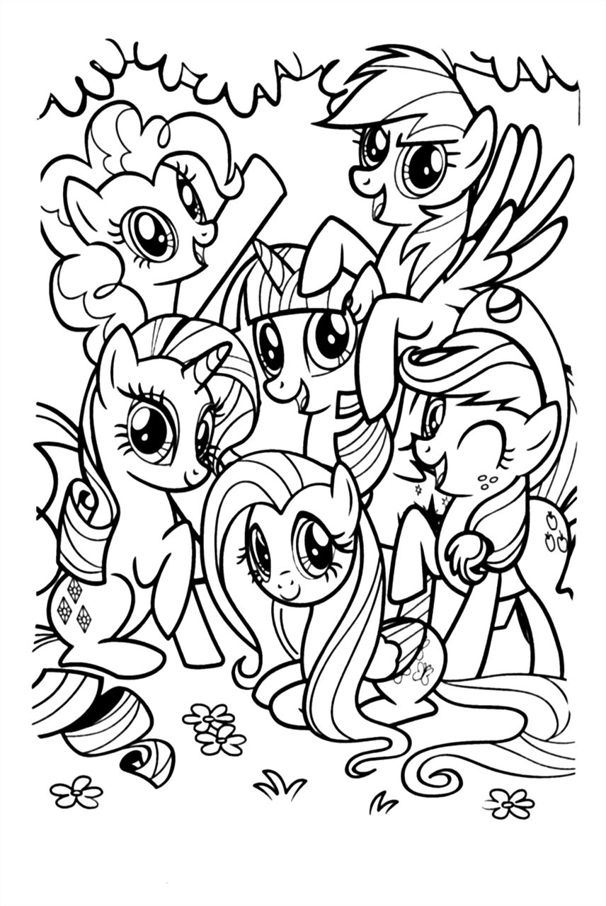 Twilight sparkle coloring pages