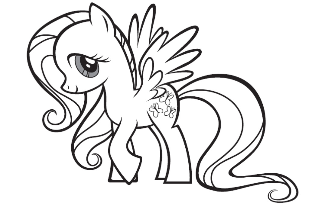 Kids under my little pony coloring pages