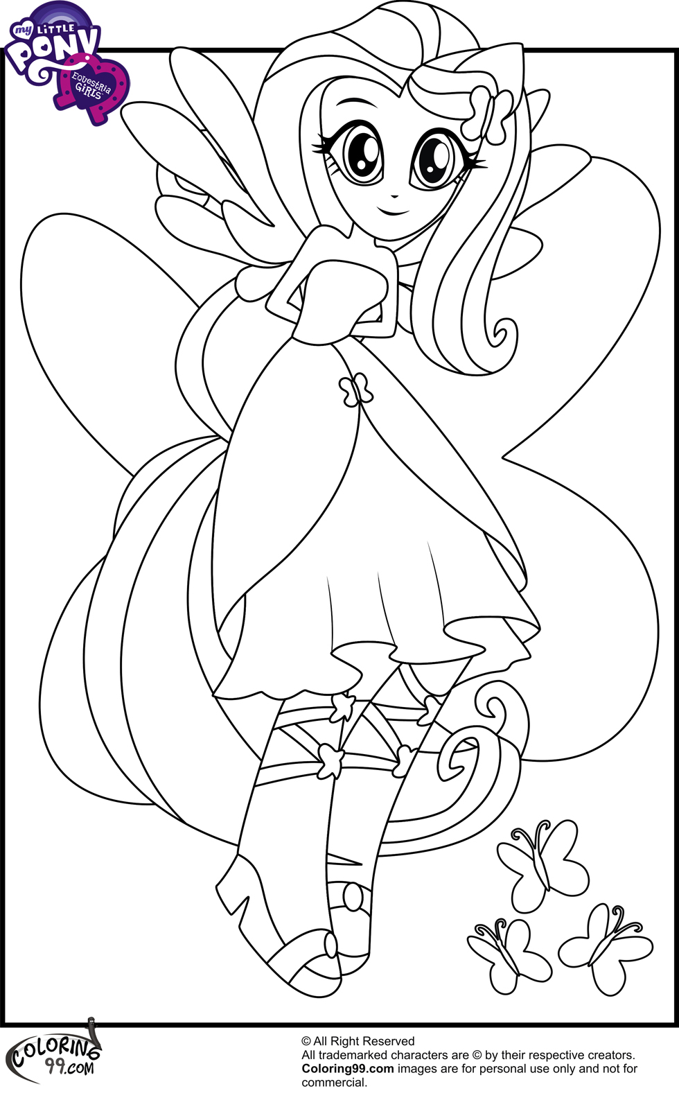My little pony coloring pages