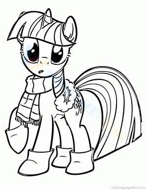 Free printable my little pony coloring pages for kids
