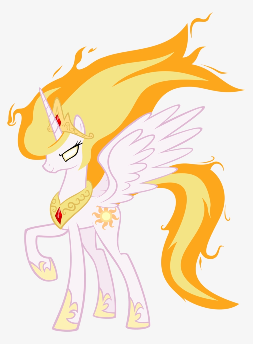 Celestia my little pony coloring page