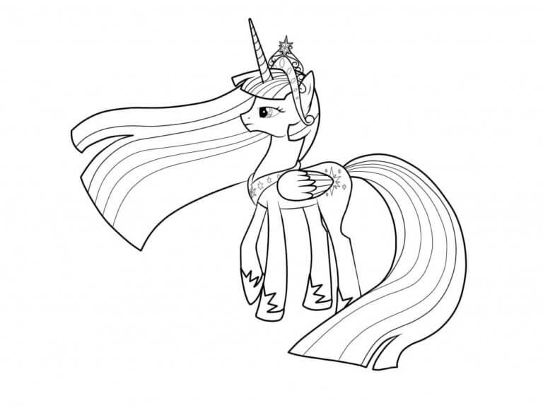 Twilight sparkle coloring pages