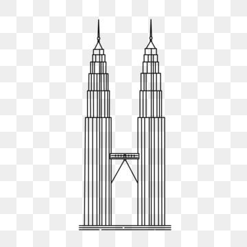 Petronas tw towers png transparent black mimalist petronas tw tower klcc tower clipart black mimalist png image for free download tw towers malaysia drawg geometric design art fantasy art landscapes