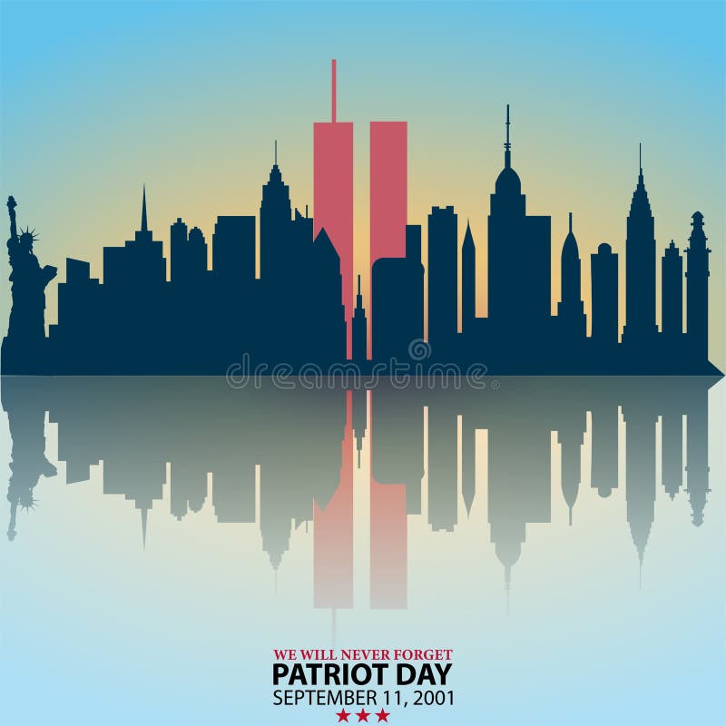 Twin towers new york stock illustrations â twin towers new york stock illustrations vectors clipart