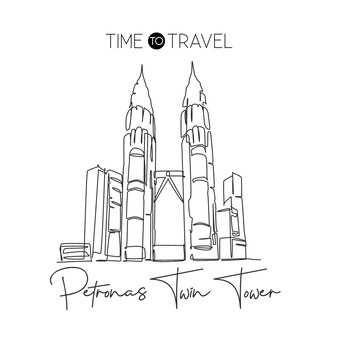 Klcc vectors illustrations for free download