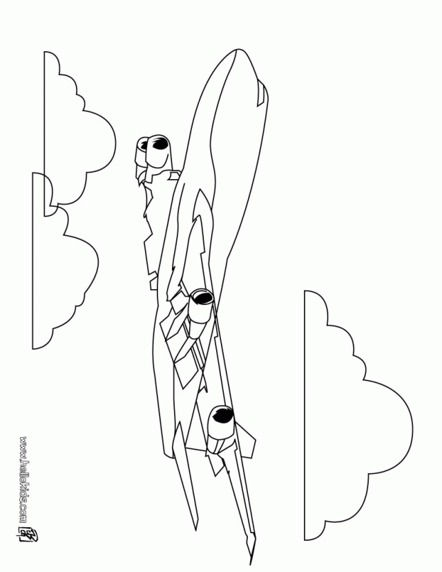 Avion para dibujar