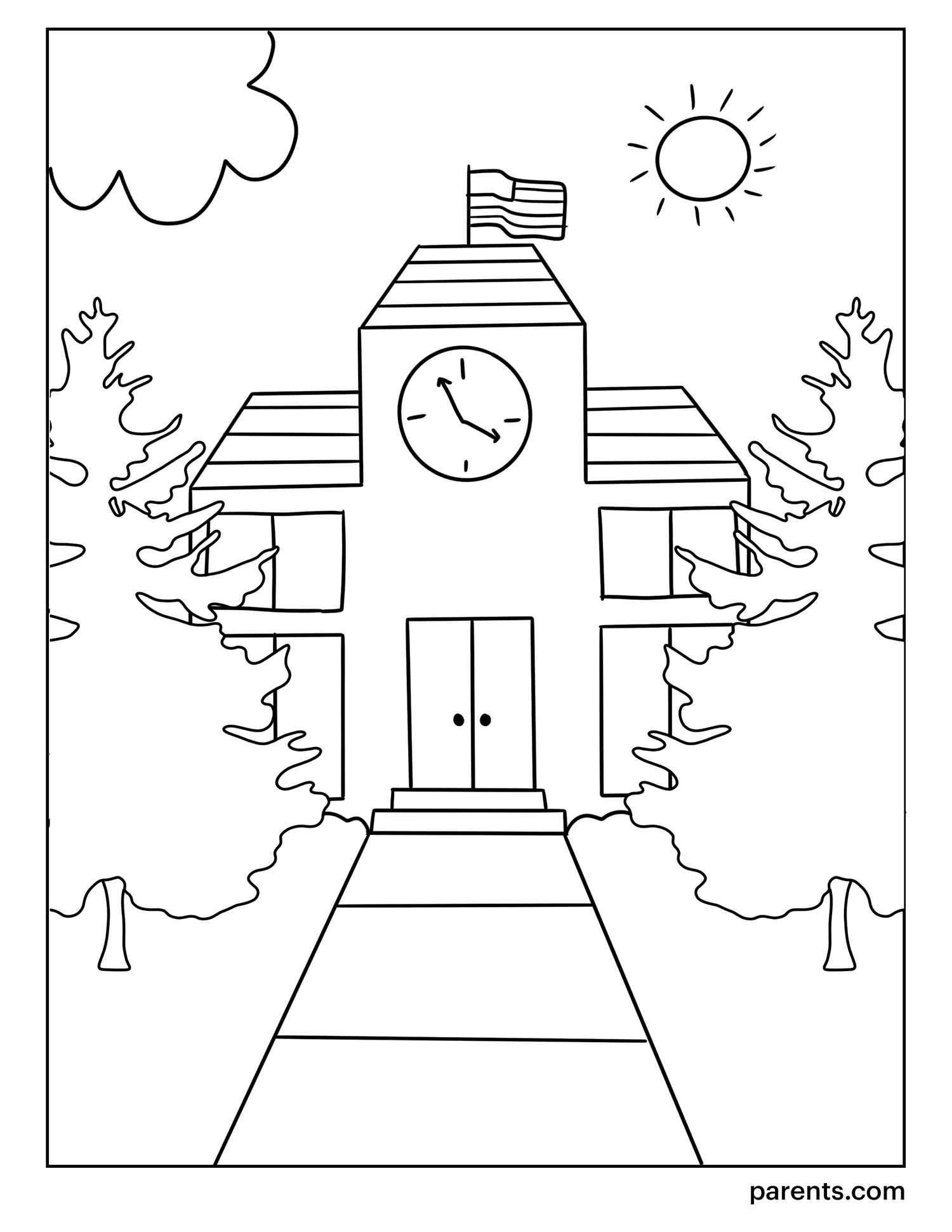 Printable back