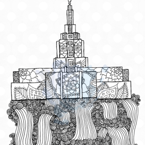 Temple coloring pages archives