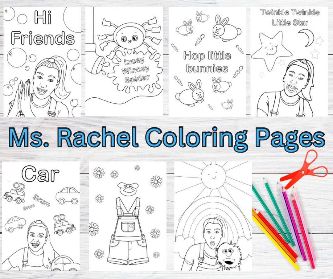Ms rachel coloring pages ms rachel party printable ms rachel colouring kids colouring pages ms rachel colouring ms rachel birthday