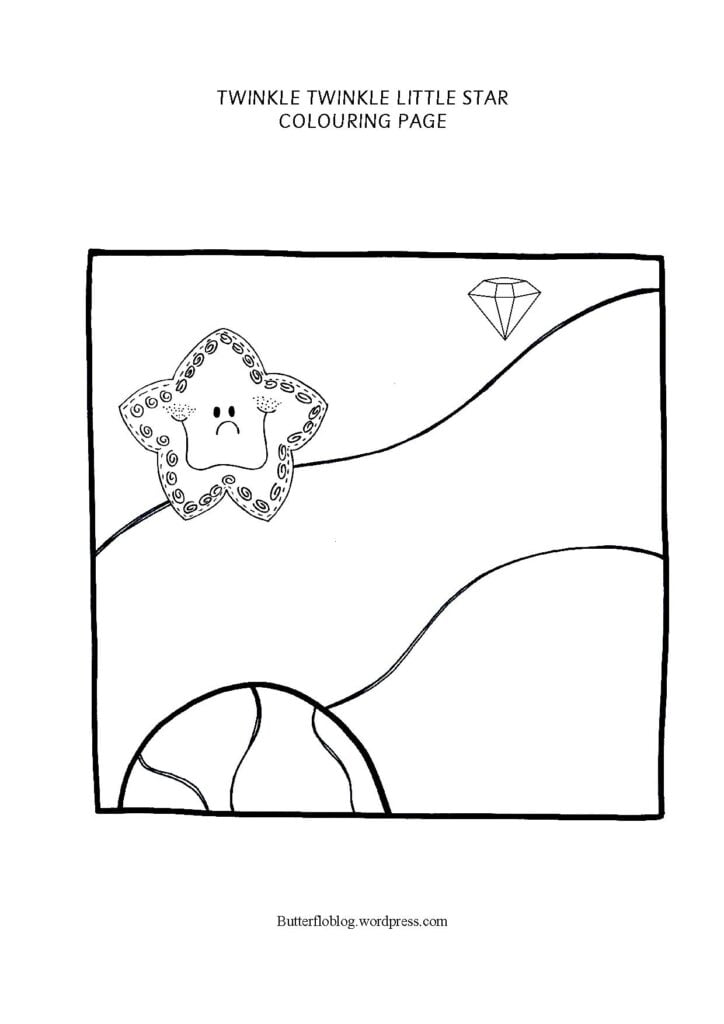 Twinkle twinkle little star nursery rhyme