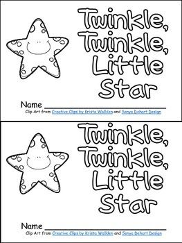 Twinkle twinkle little star book poster more