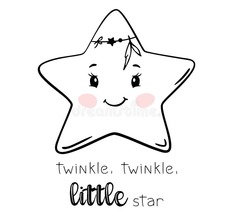 Twinkle twinkle little star nursery stock illustrations â twinkle twinkle little star nursery stock illustrations vectors clipart