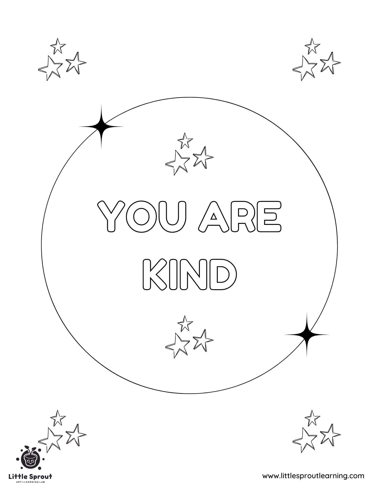Best star coloring pages little sprout art