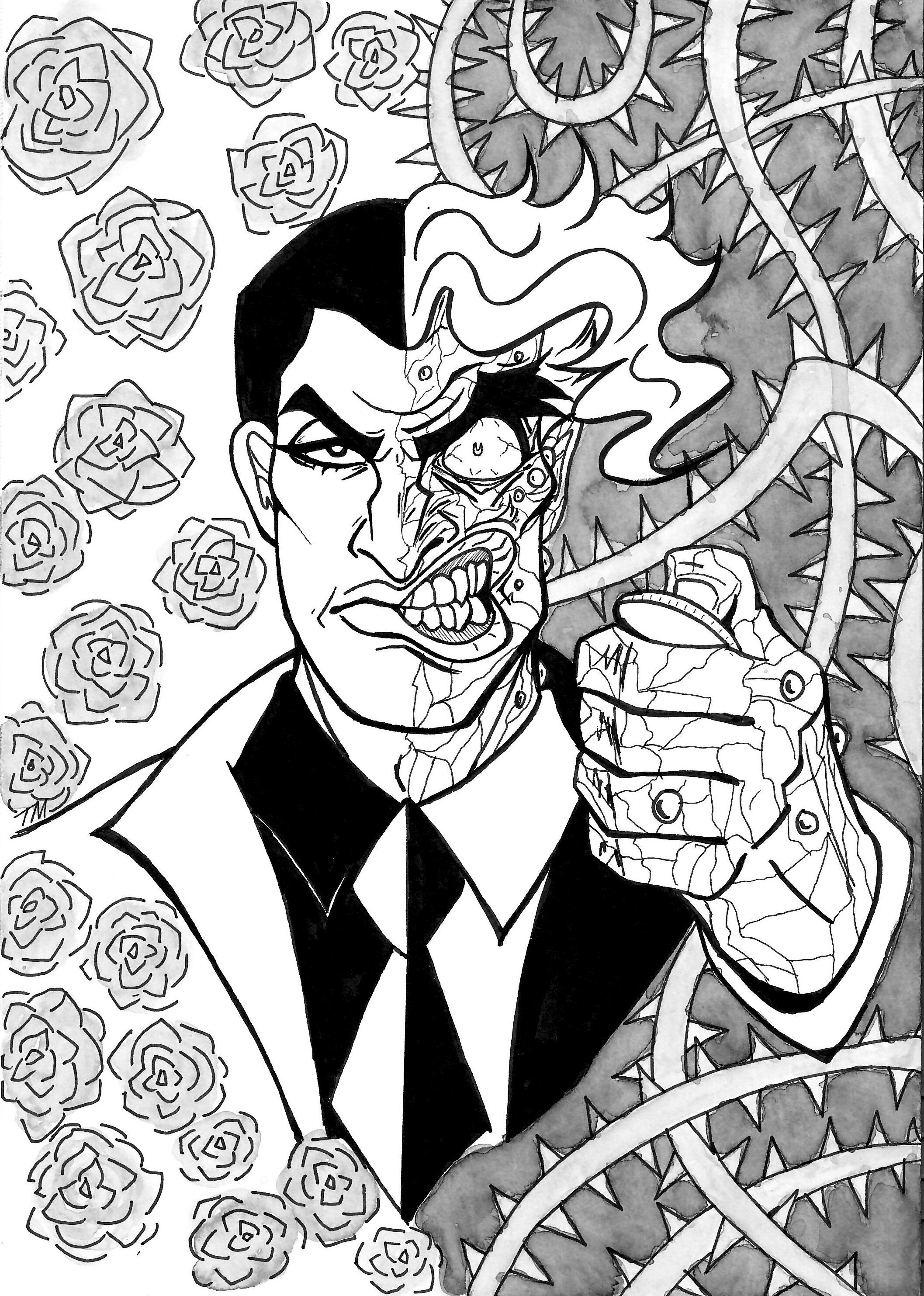 Two face fanart by me rdcau