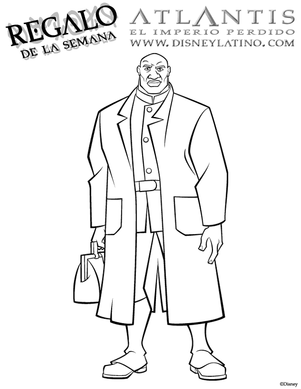 Atlantis coloring pages