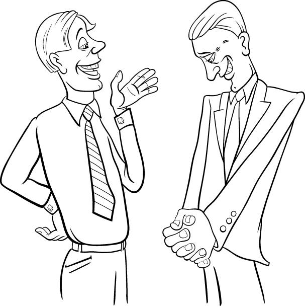 Two face drawings stock illustrations royalty