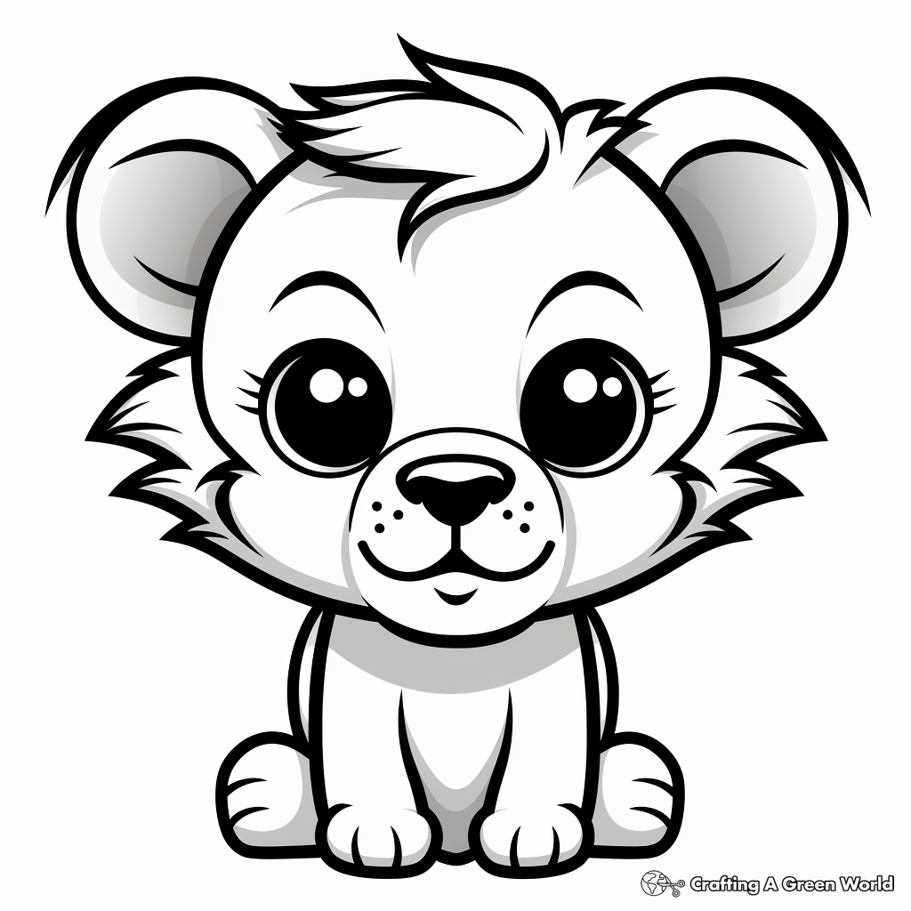 Lion face coloring pages