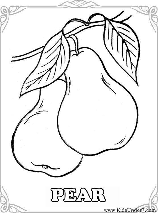 Kids under fruits and berries coloring pages coloring pages fruit coloring pages coloring sheets