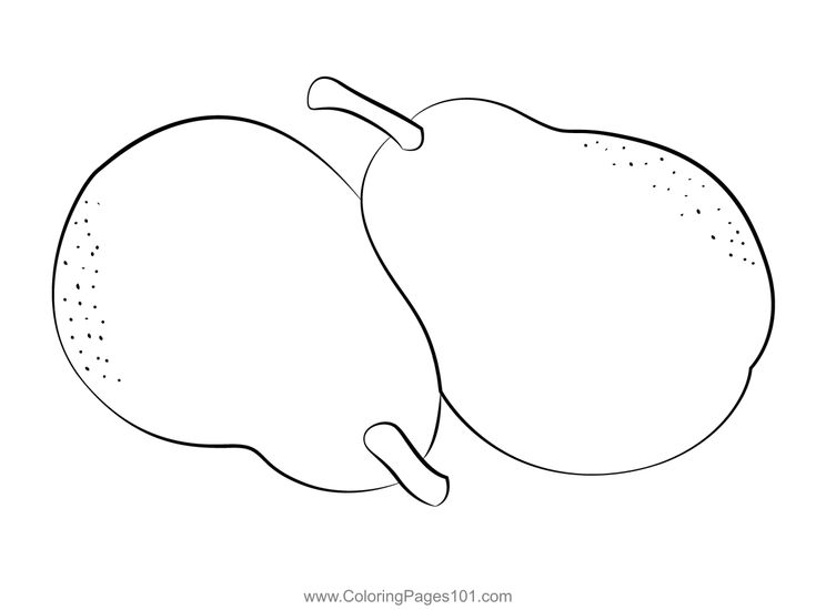 Pears vitamins coloring page in coloring pages coloring pages for kids printable coloring pages