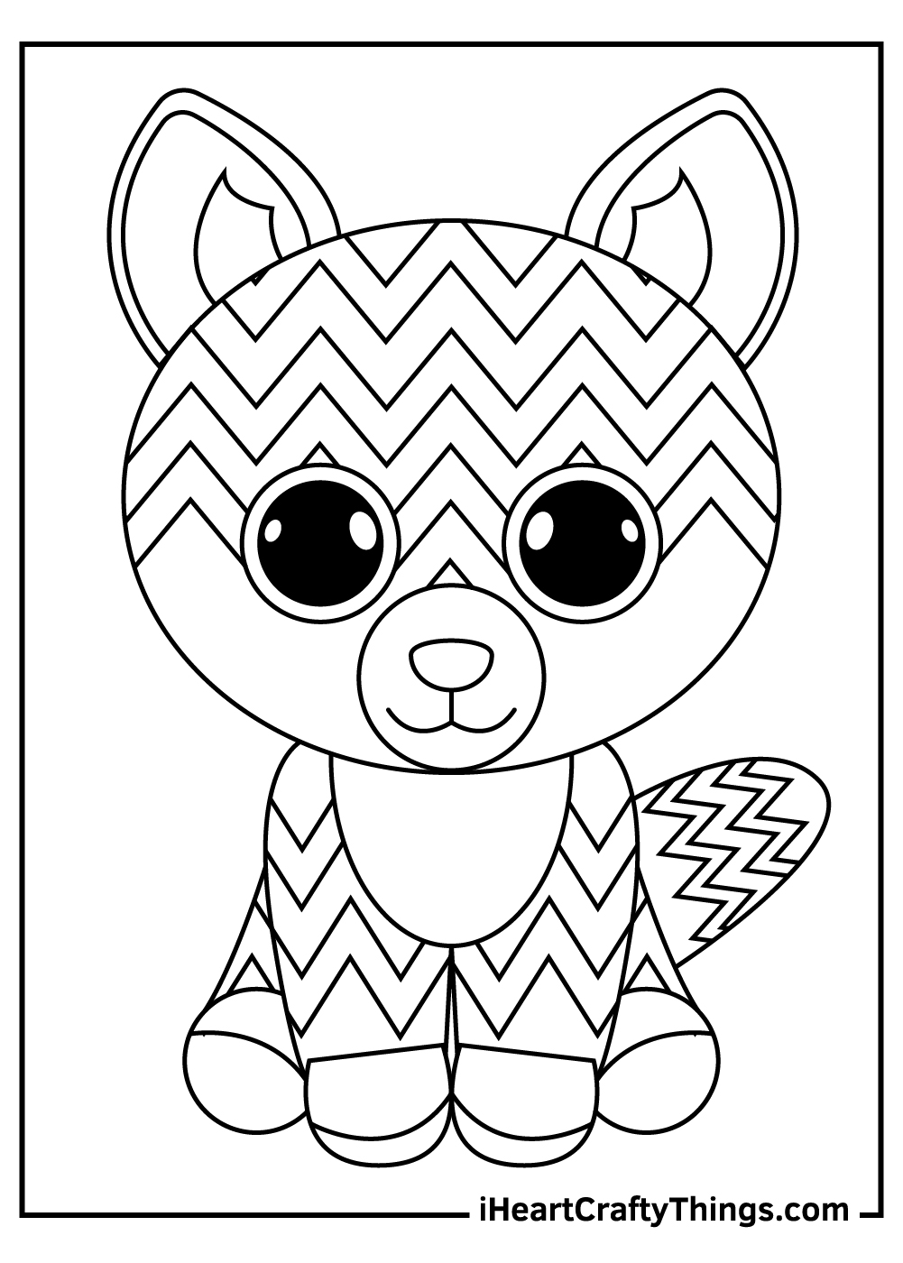 Beanie boos coloring pages free printables
