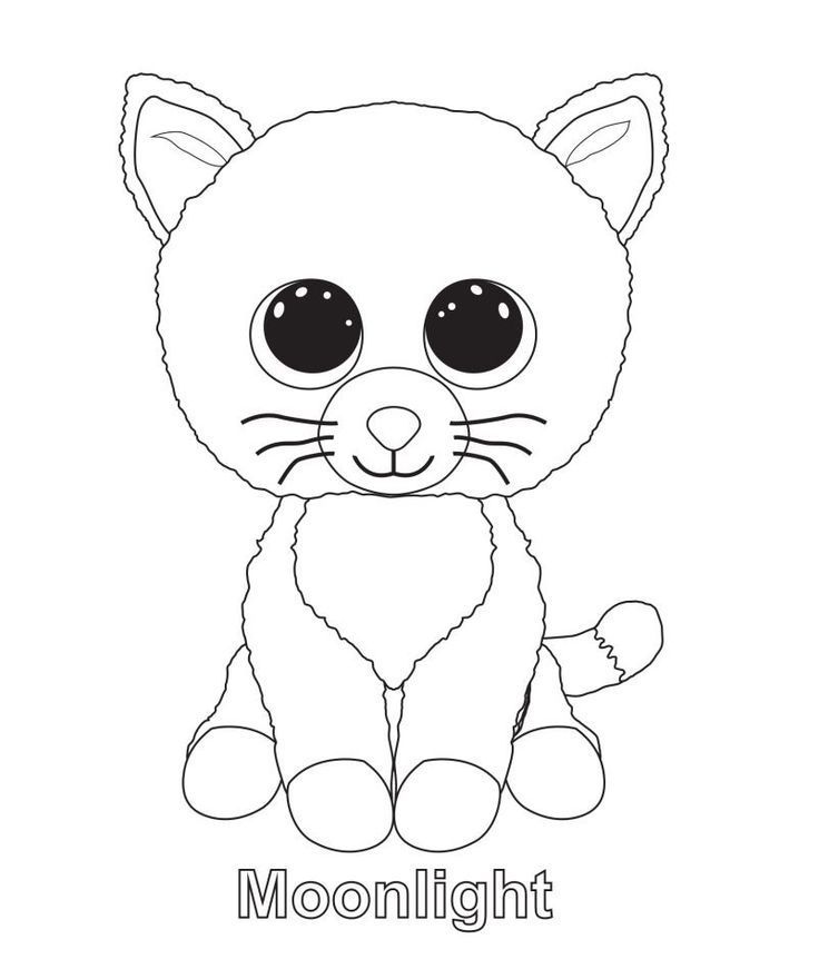 Printable coloring pages cat coloring page baby coloring pages cartoon coloring pages